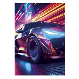 Autó Street Racing A/4 gumis mappa