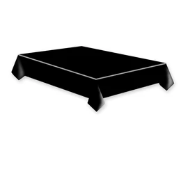 Fekete Dark papír asztalterítő 120x180 cm