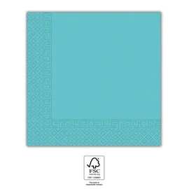 Kék Unicolour Light Blue szalvéta 20 db-os 33x33 cm FSC