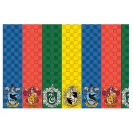 Harry Potter Hogwarts Houses papír asztalterítő 120x180 cm FSC