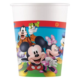 Disney Mickey Rock the House papír pohár 8 db-os 200 ml FSC