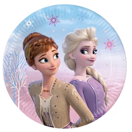Disney Jégvarázs Wind papírtányér 8 db-os 23 cm FSC