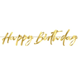 Happy Birthday Candles papír felirat 2 m