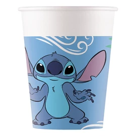 Disney Lilo és Stitch, A csillagkutya Angel papír pohár 8 db-os 200 ml FSC