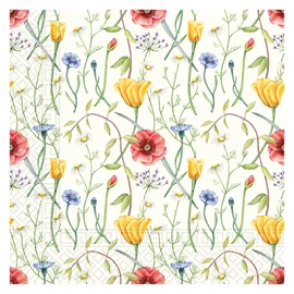 Virágos Wild szalvéta 20 db-os 33x33 cm