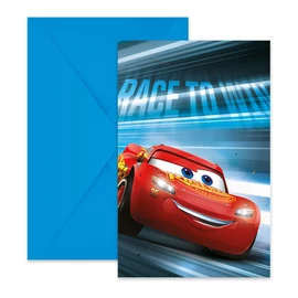 Disney Verdák Victory Is Mine party meghívó 6 db-os FSC