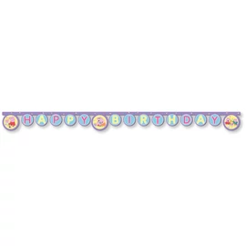 Peppa malac With Love Happy Birthday felirat 200 cm FSC