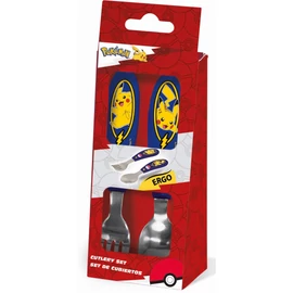 Pokémon Lightning fém ergo evőeszköz készlet - 2 darabos