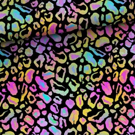 Prémium mintás futter, Színes leopárdfoltok 1,70 x 0,50 m