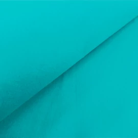 Pamutvászon, tűrkízkék 160 cm