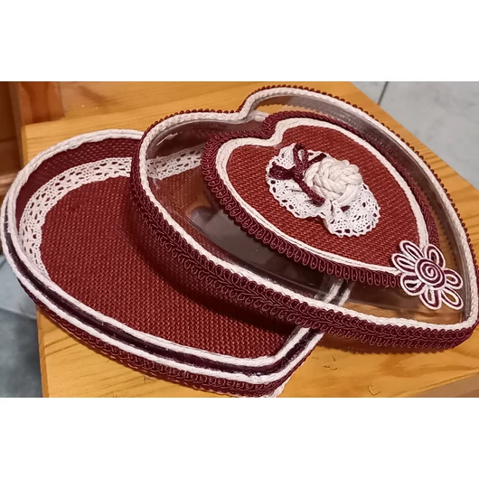Juta szövet, zsákvászon, bordó