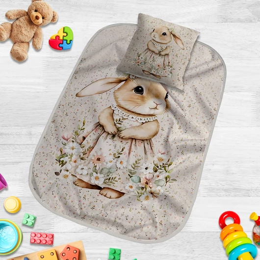 Tündérálom Baba takaró és párna szett, Édes nyuszilány