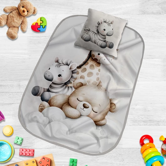 Tündérálom Baba takaró és párna szett, Babaálom zebra