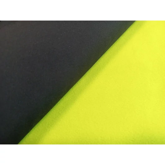 Softshell, neon zöld