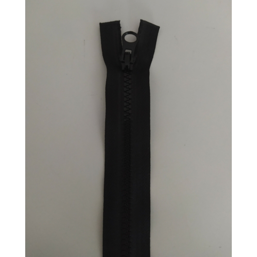 Bontható cipzár, 65 cm fekete
