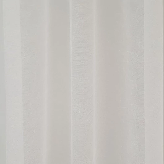 Fényáteresztő függöny anyag, fehér színben, 270 cm magas