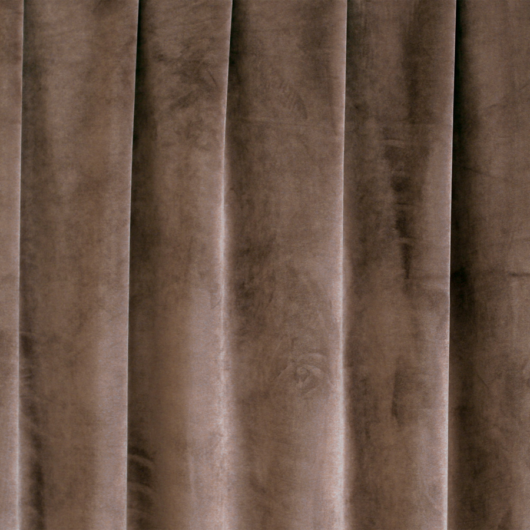 Savaria sötétítő függöny, bársonybarna színben