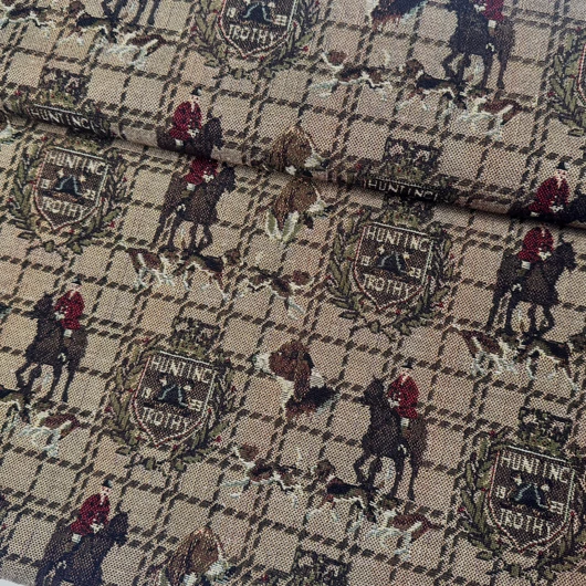 Gobelin, Lovas-kockás mintával