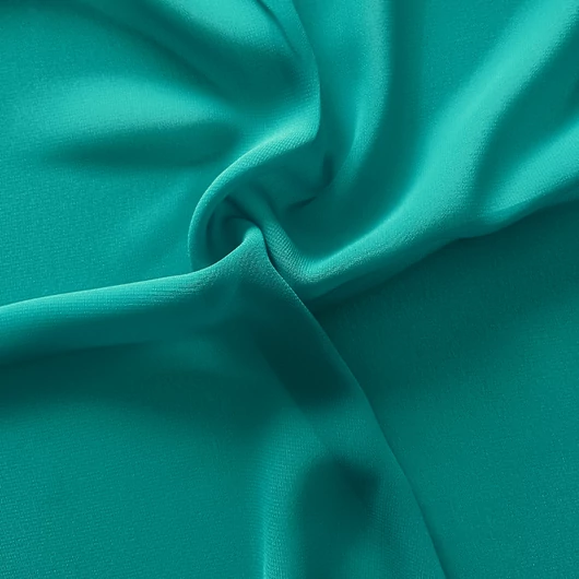 Muszlin, sötét türkizzöld