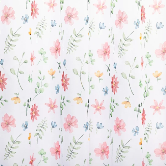 BLOSSOM fényáteresztő függöny anyag,  virág mintázattal 180 cm magas