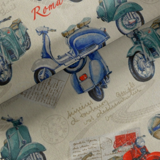 Loneta vászon, vespa