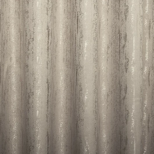 Mora sötétítő függöny anyag, sötét drapp színben, 275 cm magas