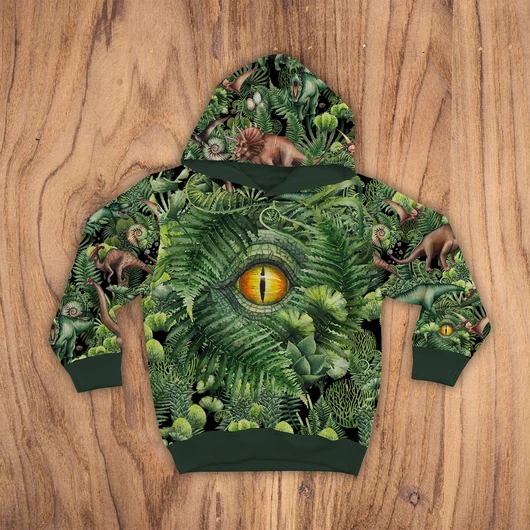 Prémium Futter, szabadidő anyag panel 40x50 cm, Jurassic World Tyrannosaurus