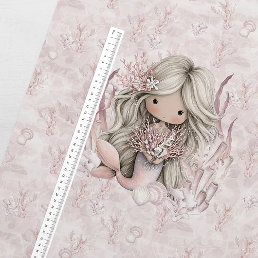 Prémium Futter, szabadidő anyag panel 40x50 cm, A gyöngy óceán sellője