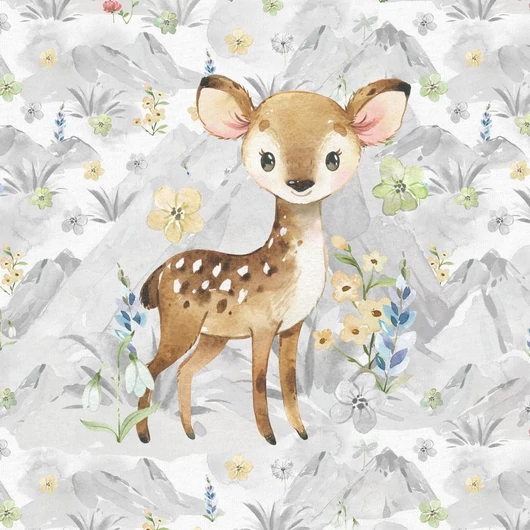 Prémium Futter, szabadidő anyag panel 40x50 cm, Hegyi forrás: Őzike