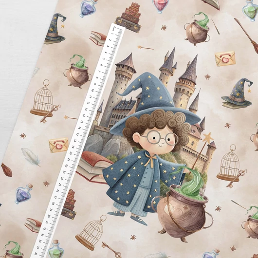 Prémium Futter, szabadidő anyag panel 40x50 cm, Kis varázsló