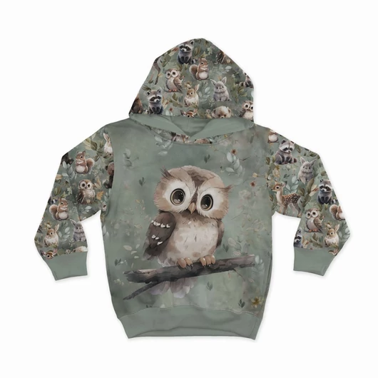 Prémium Futter, szabadidő anyag panel 40x50 cm, Kora tavaszi bagoly