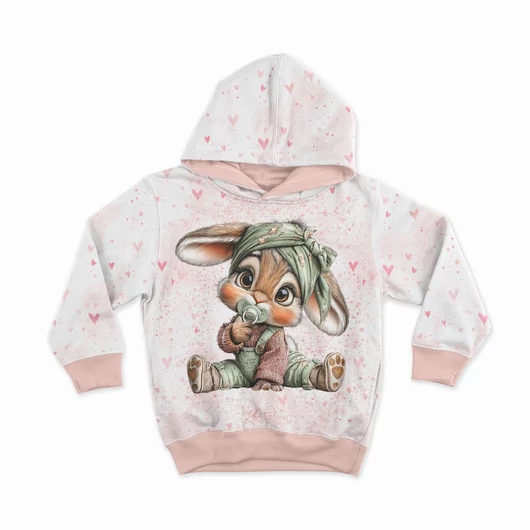 Prémium Futter, szabadidő anyag panel 40x50 cm, Nyuszi cumival