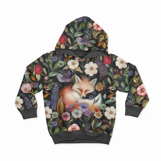 Prémium Futter, szabadidő anyag panel 40x50 cm, Róka a titokzatos tisztáson