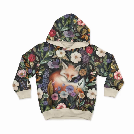 Prémium Futter, szabadidő anyag panel 40x50 cm, Róka a titokzatos tisztáson