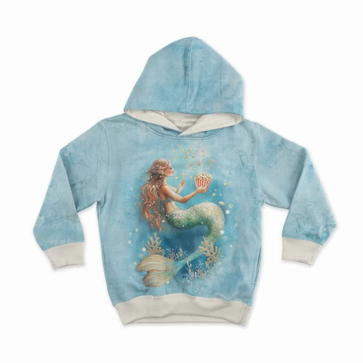 Prémium Futter, szabadidő anyag panel 40x50 cm, Sellő popcornnal