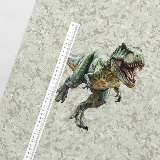 Prémium Futter, szabadidő anyag panel 40x50 cm, T-rex