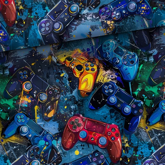 Prémium mintás futter, Gamer kontrollerek