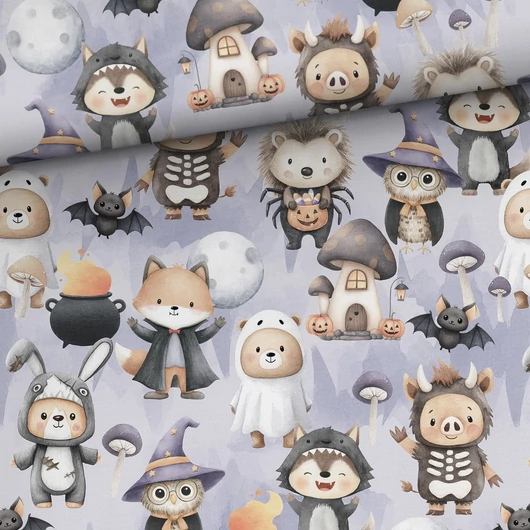 Prémium mintás futter, Halloween Boo!