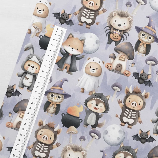 Prémium mintás futter, Halloween Boo!