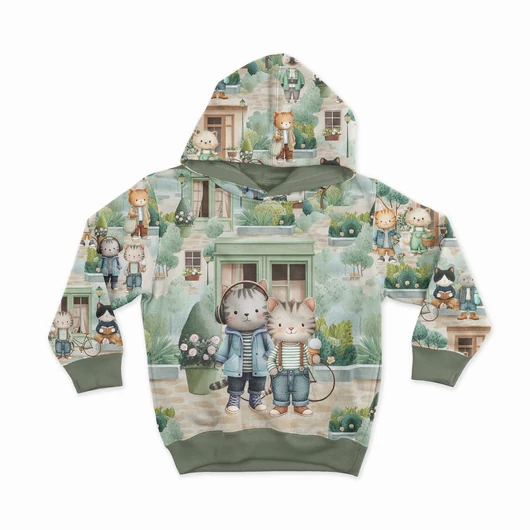 Prémium mintás futter, Macskák a városban