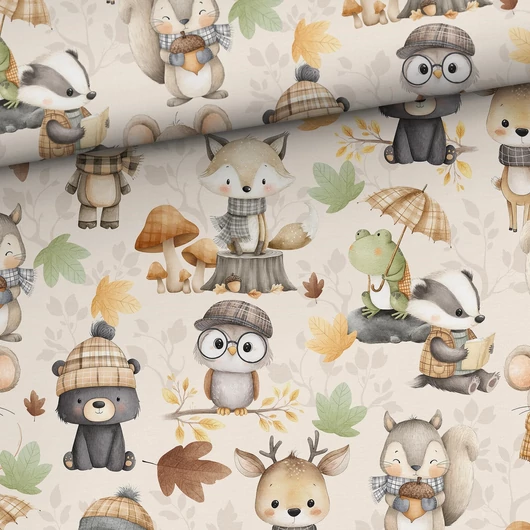 Prémium mintás futter, Őszi természet