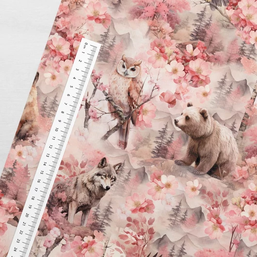 Prémium mintás futter, Rózsafa erdő