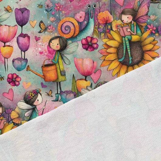 Prémium mintás futter, Színpompás tündérek