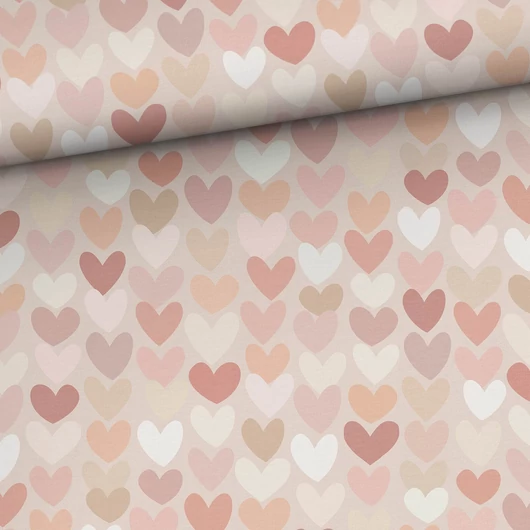 Prémium mintás futter, Szívek