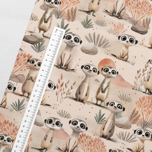 Prémium mintás futter, Szurikáták