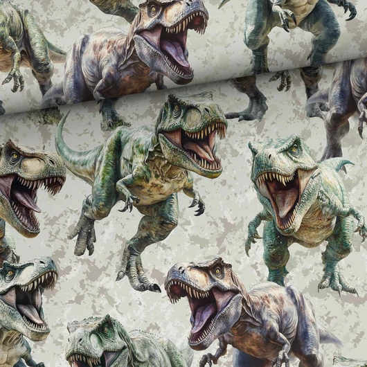 Prémium mintás futter, T-rexek