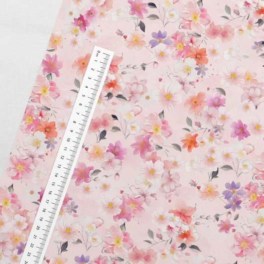 Prémium mintás futter, Tavaszi virágok