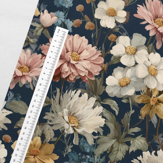 Prémium mintás futter, Virágos éjszaka