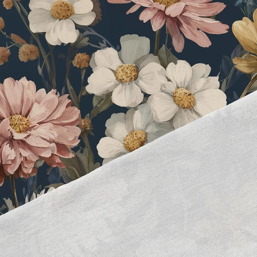 Prémium mintás futter, Virágos éjszaka