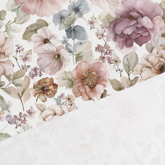 Prémium pamut jersey, A vidék virágai